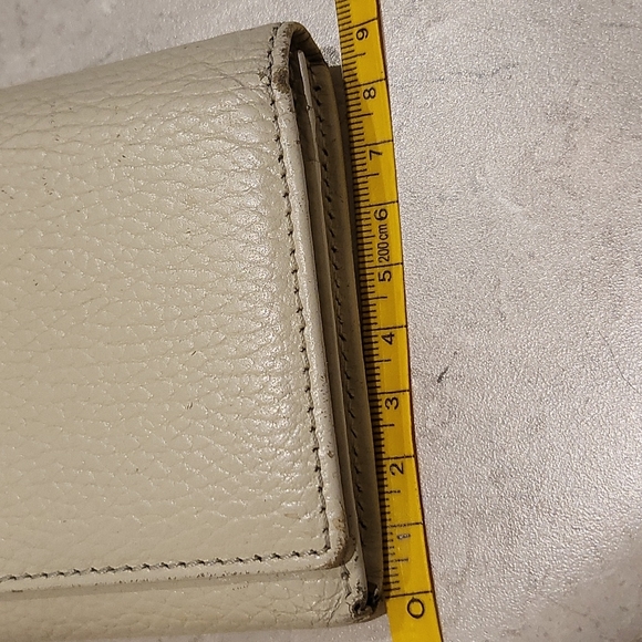 100%Auth Burberry Cream color Wallet Japan - Picture 14 of 14
